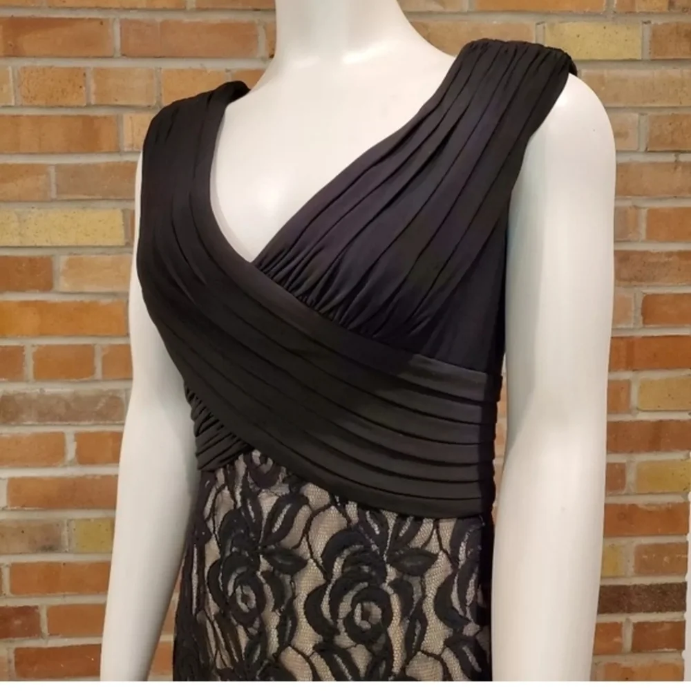 Adrianna Papell Black Lace Dress - Picture 4 of 8